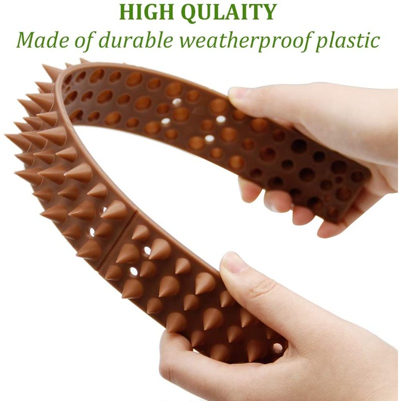 Hausse 16.5ft Bird Spikes, Squirrel Small Birds Pigeons Repellent Spikes