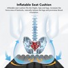 3D Inflatable Seat Cushion Portable Air Chair Cushion Seat Pad