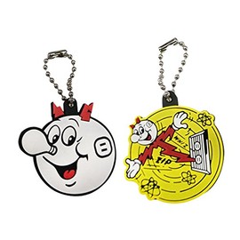 [FEPC] lady kilos Rubber Key Holder Pack of 2 Ring Key Keys Garage Key Ring Key Keys Garage