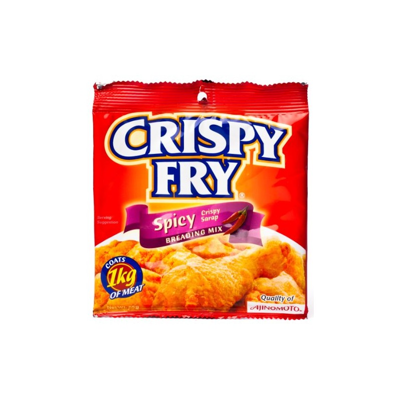 Crispy Fry Spicy Crispy Sarap Breading Mix 65g (Pack of