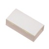 Cotta White Solid Box Japanese T-Shirt Large White 7.5 × 15 × 5.2 cm 997 10 Piece Set of 10