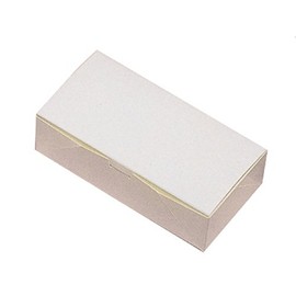 Cotta White Solid Box Japanese T-Shirt Large White 7.5 × 15 × 5.2 cm 997 10 Piece Set of 10