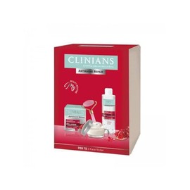 Clinians Wrinkle Repair Kit Micellar Water 200ml + Face Cream Firming Treatment 50ml + Face Roller