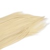 Women Long Blonde Wig with Bangs Synthetic Secure Fit Heat