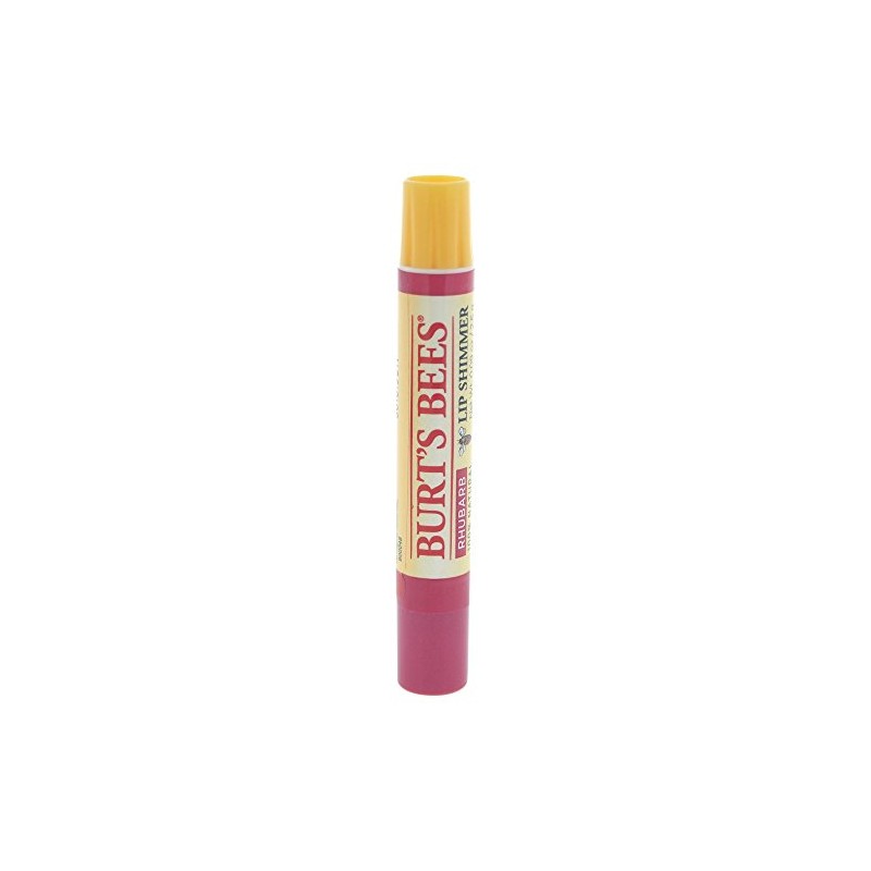 Burt's Bees Lip Shimmer Rhubarb, 0.09 Oz