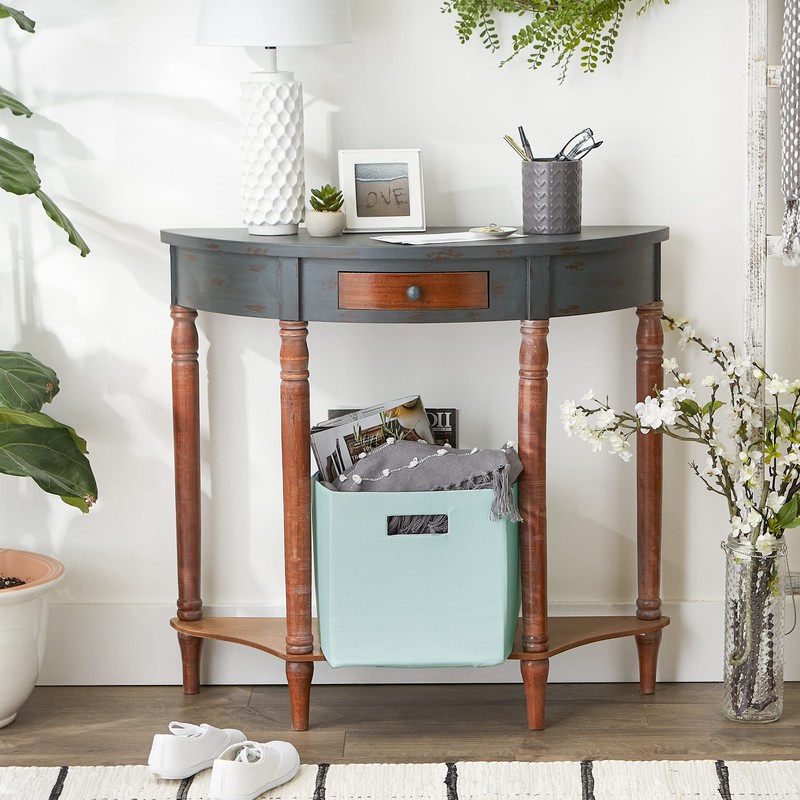 DII Collapsible Polyester Storage Cube, Solid, Lightweight and Durable, Small