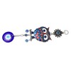 9.3in Blue Evil Eye Owl Pendant Decoration Protection Blessing Lightweight