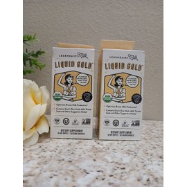 Legendairy Milk Liquid Gold - 60 Vegetarian Capsules - Exp:01/27 . (Pack Of 2).