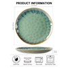 Henten Home Ceramic Dinner Plate Set, 11 Inch Porcelain Pizza,