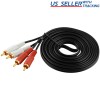 Universal 2 RCA to 2 RCA RCA Cable, Male Stereo