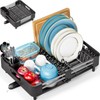 Dish Drying Rack for Kitchen Counter, Extendable Dish Rack with
