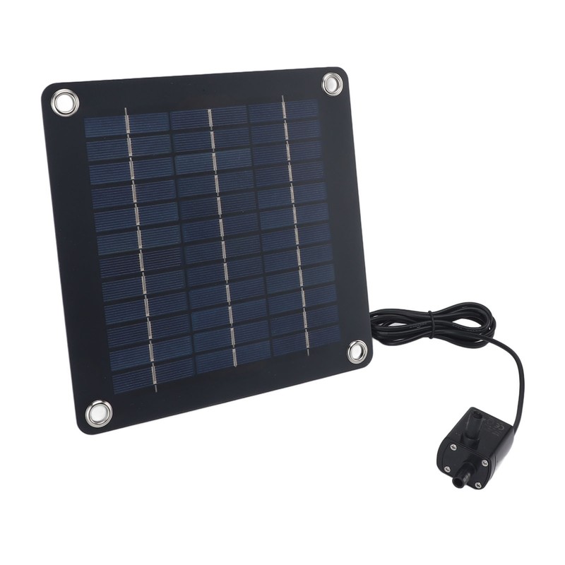 20W Monocrystalline Solar Panel with Garden Pond Fountain DC12V Pump