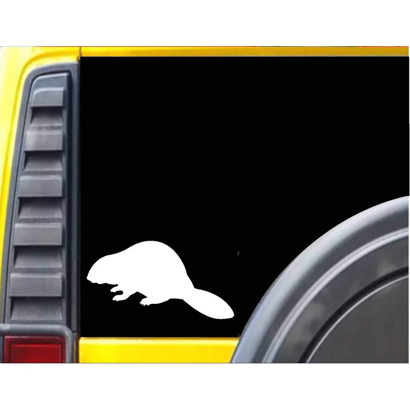 EZ-STIK Beaver Decal StickerJ510 8 inch Wide