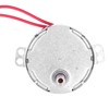 DC Motor 20RPM CCW/CW 4W 24V Horizontal Hole Tapping Shaft