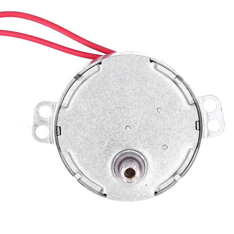 DC Motor 20RPM CCW/CW 4W 24V Horizontal Hole Tapping Shaft