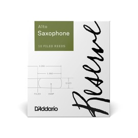 D’Addario Woodwinds Reserve Alto Saxophone Reeds, Strength 3.5, 10-pack (DJR1035)
