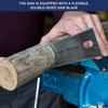 Augusta-Heckenrose Japanese Saw Mini-Ryoba - Traditional Saw with Ergonomic 2-Component