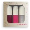 Set Lip Plumper Farmasi Rosa 3 Unidades Hidratante Acabado Brillante