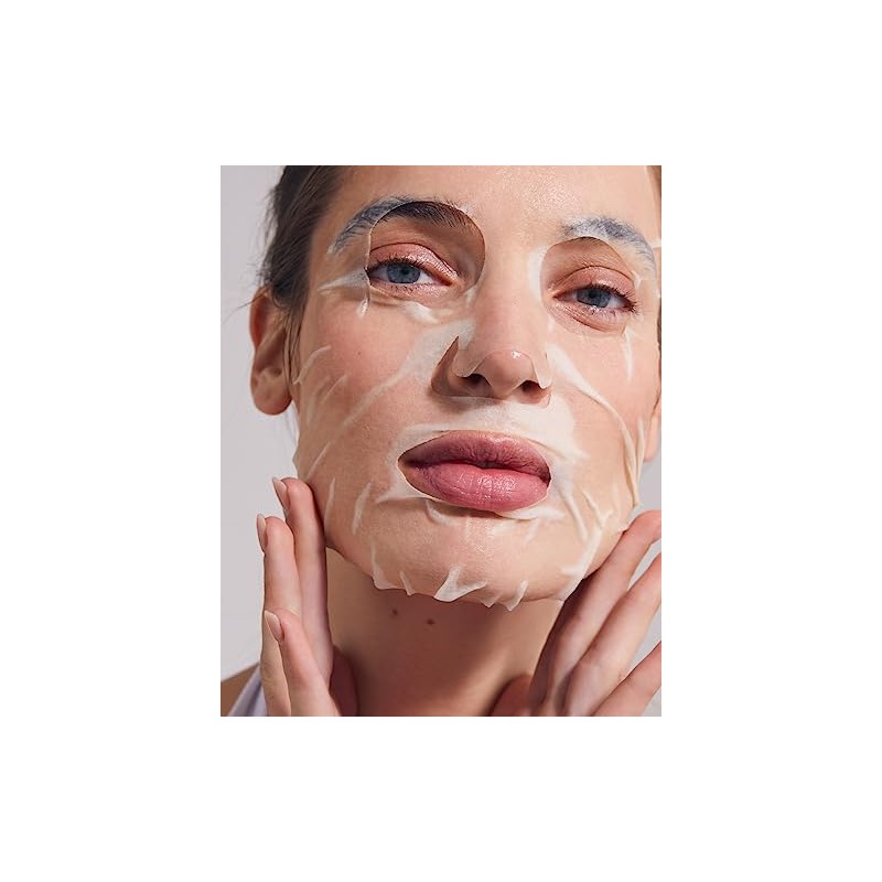 Mascarilla de contorno facial con relleno de hialurón celular