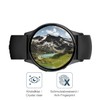dipos I 2x Displayschutz 9H klar kompatibel mit 360Grad FITSmartWatch