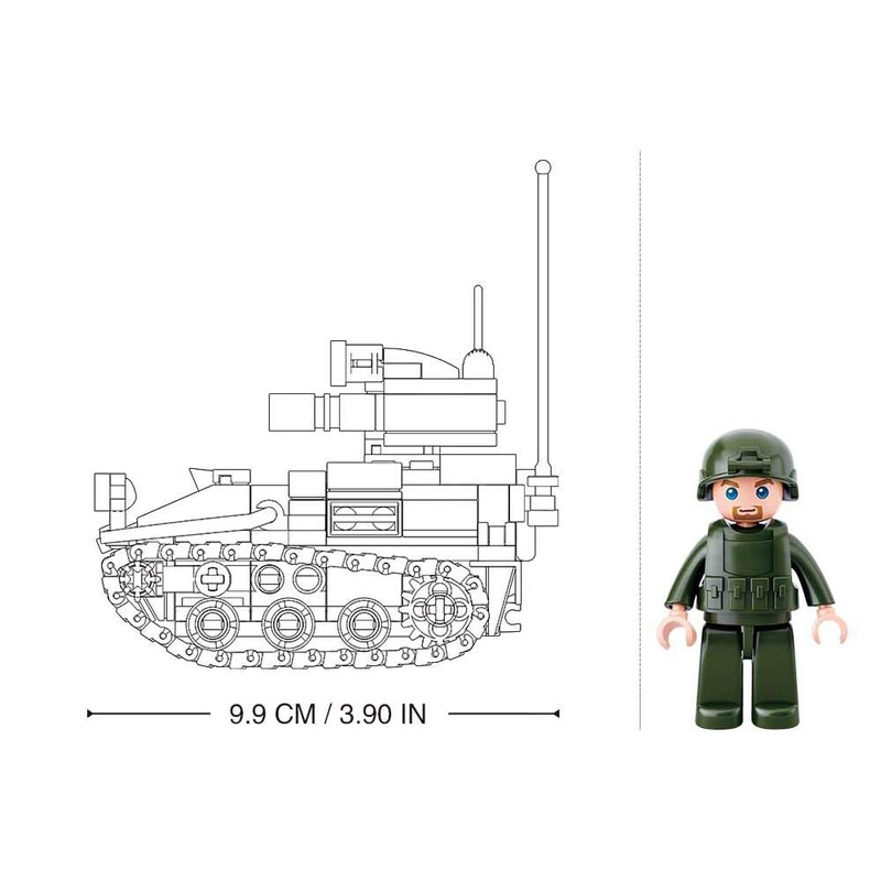 Sluban Construction M38-B0750, Various