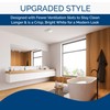 Broan-NuTone FG800SPK Bluetooth Speaker Bathroom Exhaust Grille Cover with LED