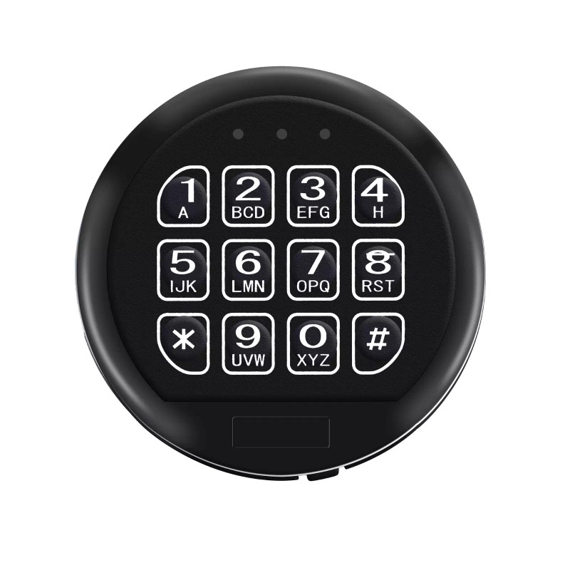 WAH LIN PARTS Gun Safe Lock Replacement Black Keypad with