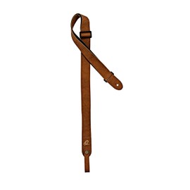 Ortega Guitars Vegan Ukulele Strap - Adjustable Length - Vegan Series - Includes Connect Strap Adapter - Brown (OSVU-TN)