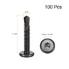 uxcell Hex Socket Self Tapping Screws, #10 x 1-1/4" 410