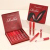 MooGlamor 6 Pcs Matte Liquid Lipstick Set Red Lip Gloss