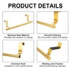 RETON Pack of 3 Kitchen Towel Racks, 23 cm Tea