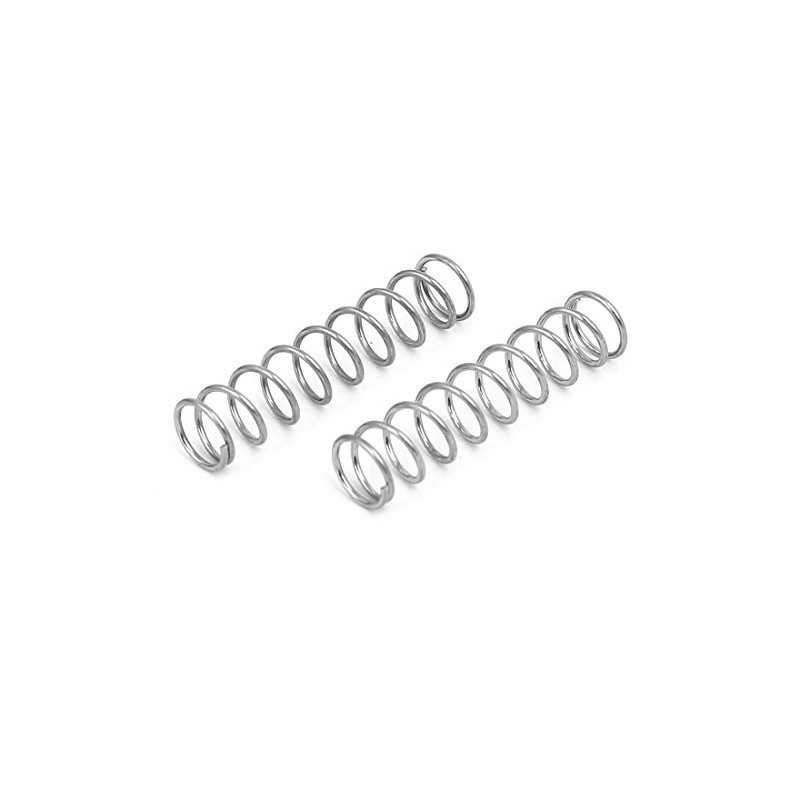 uxcell Compression Spring,304 Stainless Steel,7mm OD,0.7mm Wire Size,30mm Free Length,Silver