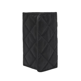 MUK. Heat Resistant Mat for Heat Mat Hair Tools - Quilted Design with Satin Feel & Protective Covering. Foldable Hot Tools Heat Mat for Travel & Storage. Safe Cooling Area for Styling Equipment