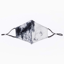 Tie Dye Face Mask, 2 Layer Reusable Print Face Mask, Printed Mask Face Cover - Washable Face Mask with Adjustable Ear Loops & Nose Wire - 2 Layers, 100% Cotton Inner Layer (Pink)