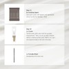 Entropy Makeup Brow Color Ash Brown, Long-Lasting Eyebrow Gel for