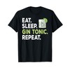 Eat Sleep Gin Tonic T-Shirt