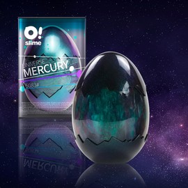 Toy Putty Galaxy Slime for Kids Boys Girls Adults - Perfect for Party Favors, Stress Relief School Opening Season Slime - 420ml 18oz one Can - Mercury-Green