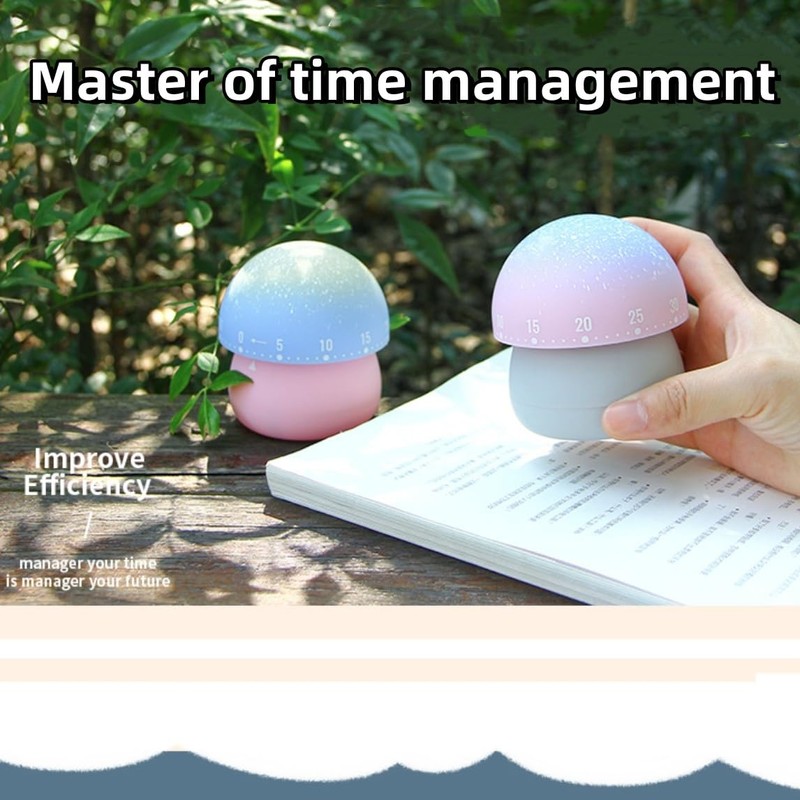 Mechanical Kitchen Timer, Cute Timer for Kids, Visual Timer, 60