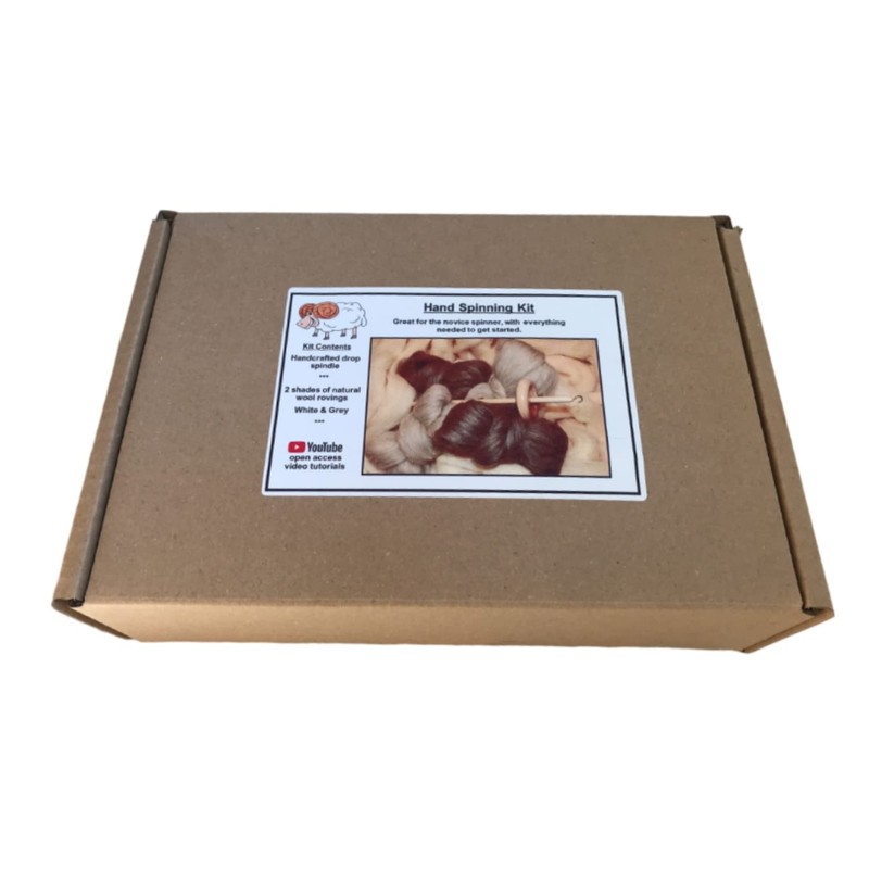 The Wool Barn Drop spindle hand spinning kit - 2