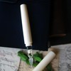 SeventyTwo Handmade Glass Dip Pen, Ivory White, Fine Point, Classic