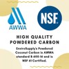 EnviroSupply Powdered Coconut Shell Activated Carbon - Resealable Bulk 3