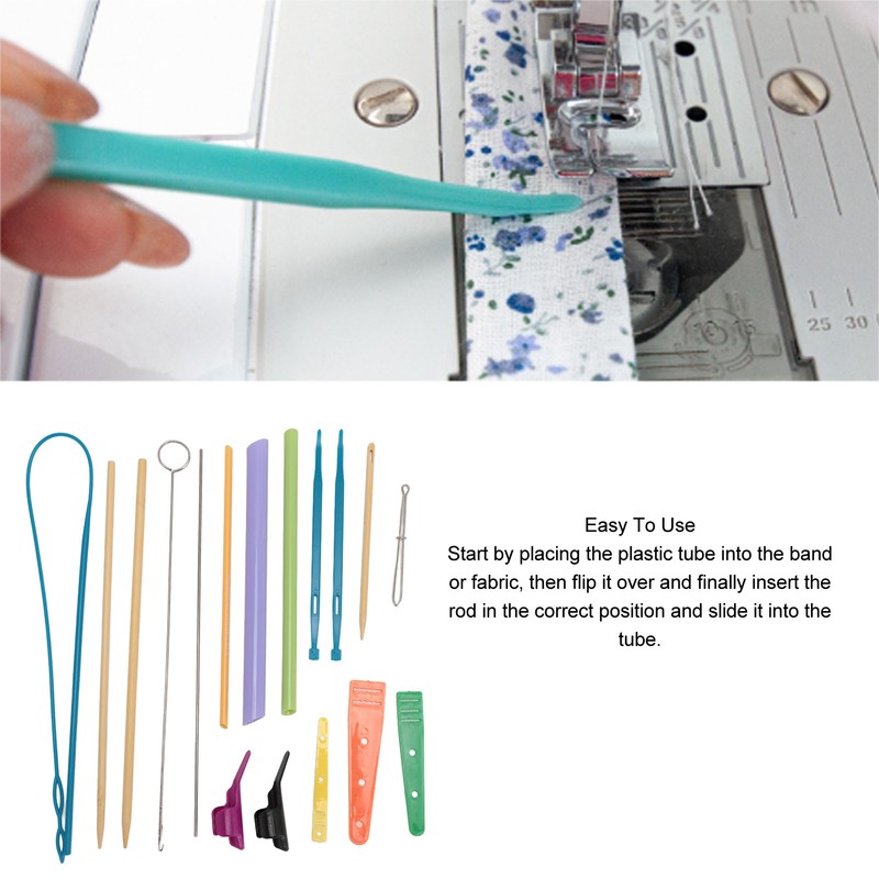 Quick Turn Fabric Set Adjustable Multifunctional Colorful Plastic Tube Turning