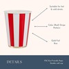 Bonjour Fête Red Cabana Stripe Party Cups | Disposable Cups