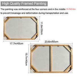 Balgardekor Love Is Patient Love Is Kind Painting Canvas Love Wall Art Wedding Gift Wedding Decor Anniversary Couple Lover Canvas Valentine's Day Decor Living Room Bedroom (1, Love, 12 x 16 Inches)