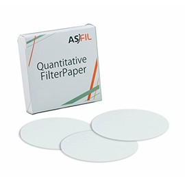 AS ONE 2-871-02 Qualitative Filter Paper 1029, Diameter 3.5 inches (9 cm), Pack of 100