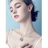 TOUPOP s925 Sterling Silver Family Tree of Life Pendant Necklaces