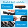VE-aufis 30A CF230A Black Toner Cartridge 2 Pack Compatible Replacement