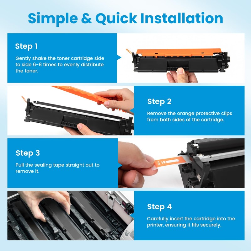VE-aufis 30A CF230A Black Toner Cartridge 2 Pack Compatible Replacement