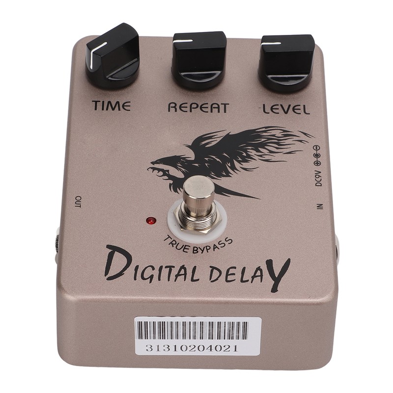 Digital Delay Effect Pedal Electric Guitar Pedals with True Bypass
