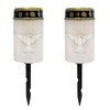 Uorisanigo Golden Cross and Peace Dove Solar Memorial Lights for